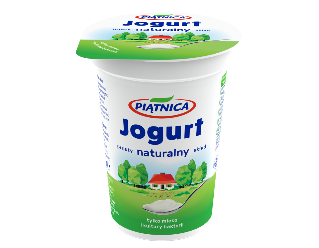 Jogurty naturalne OSM Piątnica z intensywnym wsparciem reklamowym